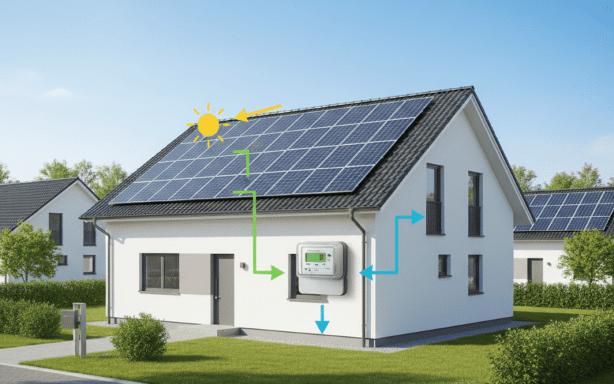 NET METERING for SOLAR POWER PLANT