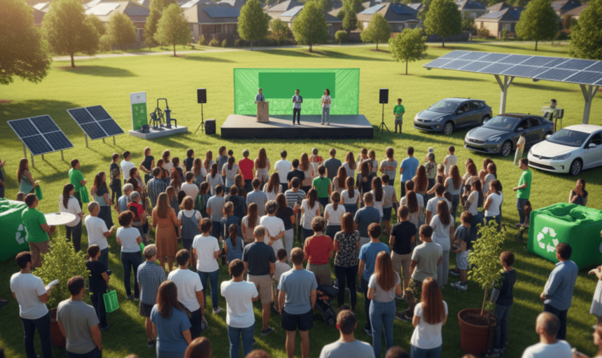 Successful Green Solar Energy Awareness Program & rally By Lobel Solar In Vadodara City