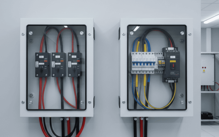 Lobel Solar AC Distribution Box (ACDB) & DC Distribution Box (DCDB)