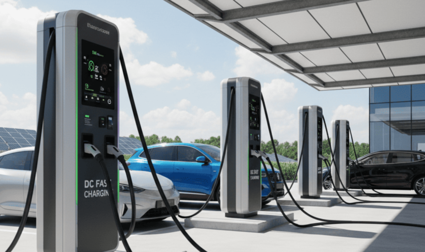 Lobel Electric Vehicle Battery DC Charging Station