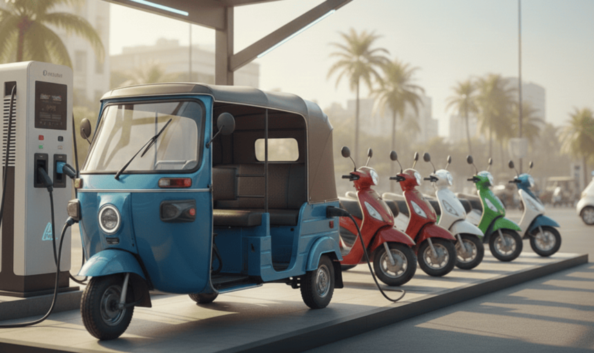 Lobel Revolutionizing Mobility The Advantages of EV Chargers for Two and Three-Wheelers in India.