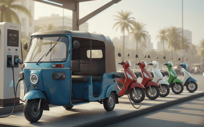 Lobel Revolutionizing Mobility The Advantages of EV Chargers for Two and Three-Wheelers in India.